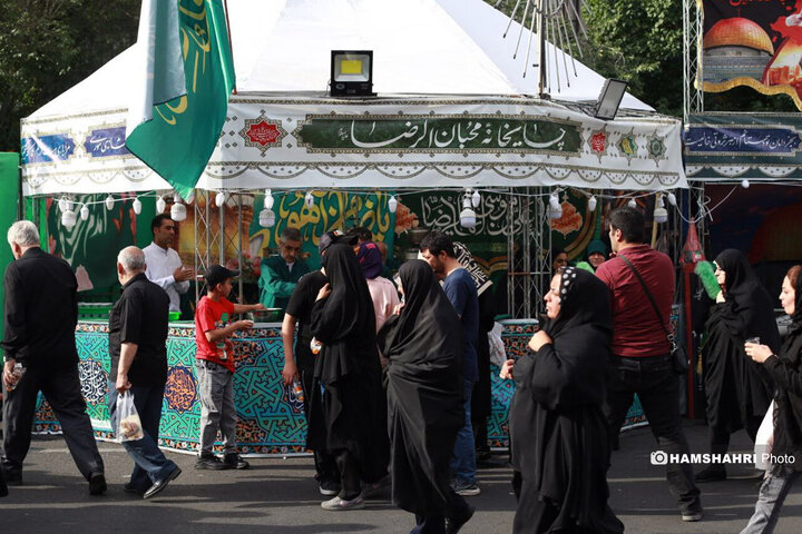 جشن بزرگ امام رضایی ها در تهران