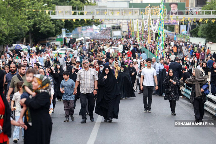 جشن بزرگ امام رضایی ها در تهران