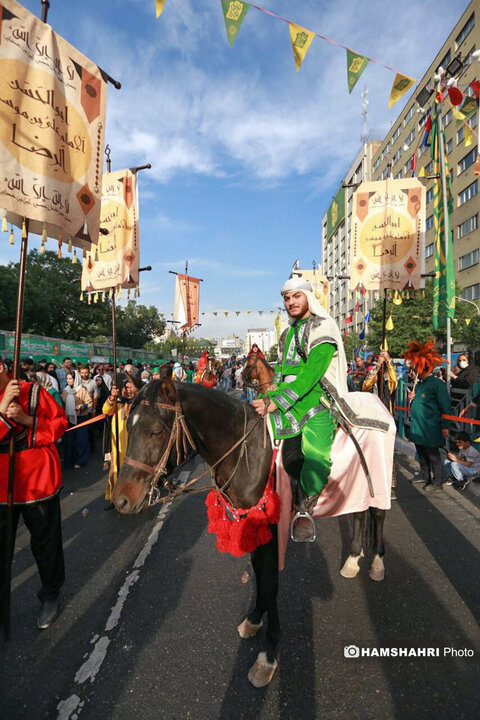 جشن بزرگ امام رضایی ها در تهران