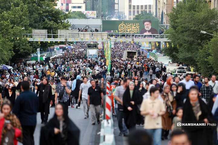 جشن بزرگ امام رضایی ها در تهران