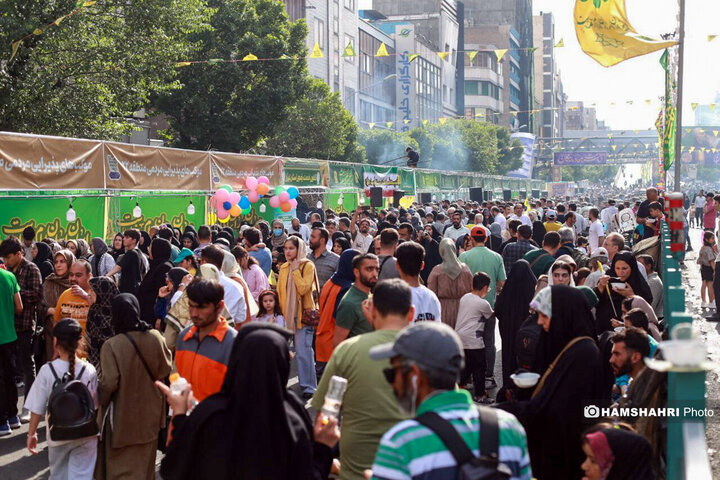 جشن بزرگ امام رضایی ها در تهران