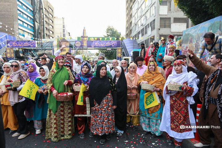 جشن بزرگ امام رضایی ها در تهران