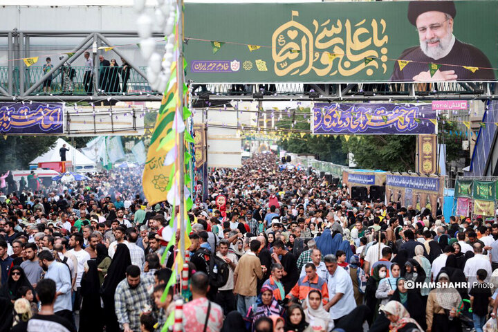 جشن بزرگ امام رضایی ها در تهران