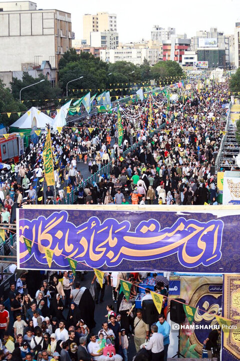 جشن بزرگ امام رضایی ها در تهران