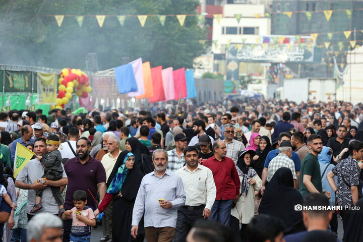 جشن بزرگ امام رضایی ها در تهران