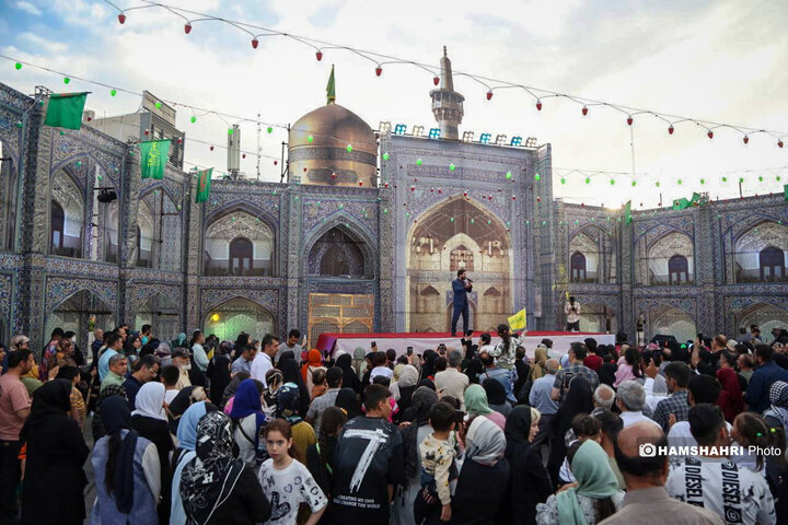 جشن بزرگ امام رضایی ها در تهران