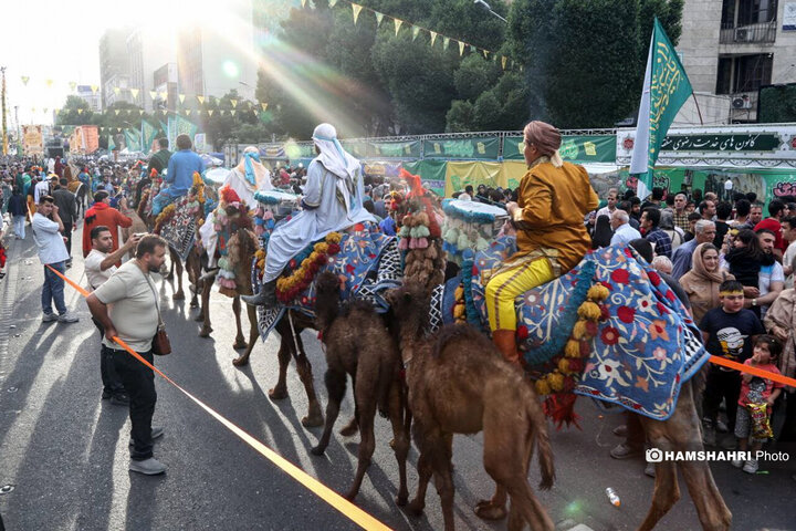 جشن بزرگ امام رضایی ها در تهران