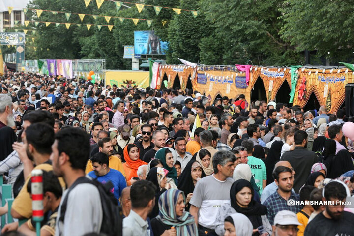 جشن بزرگ امام رضایی ها در تهران
