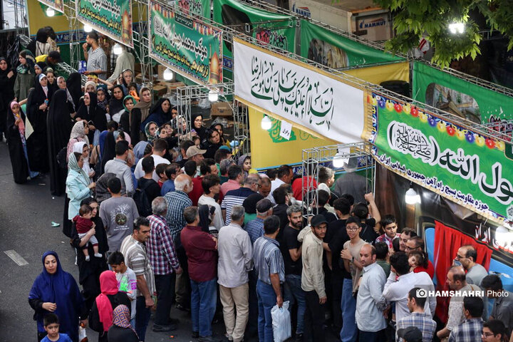 جشن بزرگ امام رضایی ها در تهران