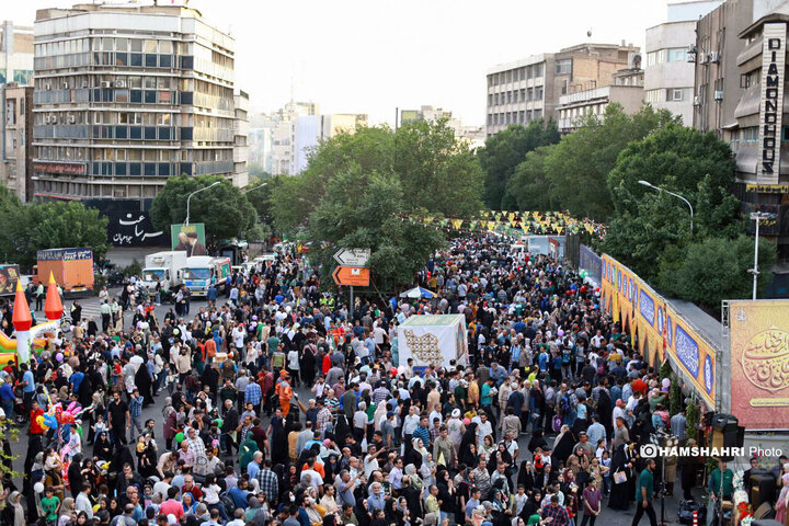 جشن بزرگ امام رضایی ها در تهران