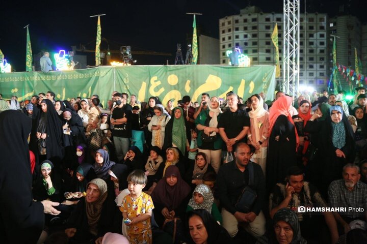 جشن بزرگ امام رضایی ها در تهران