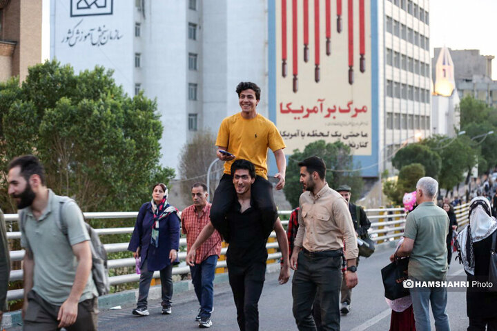 جشن بزرگ امام رضایی ها در تهران
