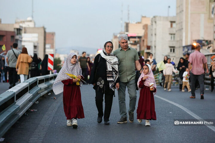 جشن بزرگ امام رضایی ها در تهران