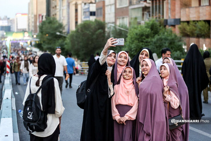 جشن بزرگ امام رضایی ها در تهران