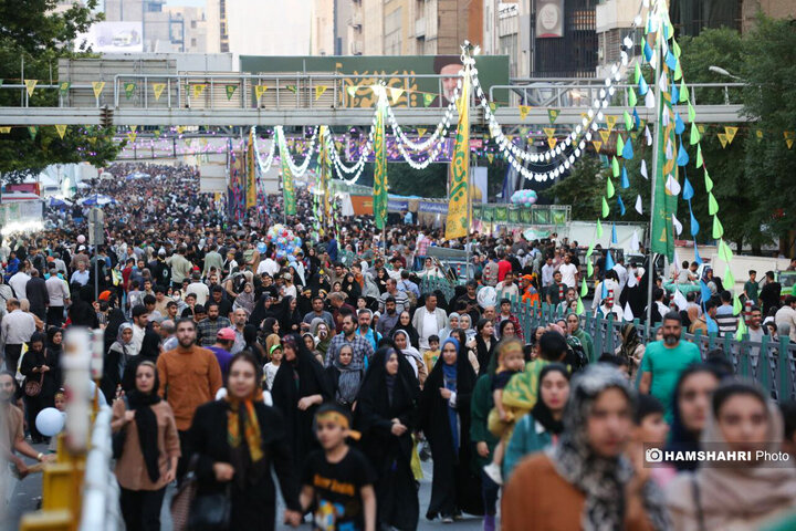 جشن بزرگ امام رضایی ها در تهران