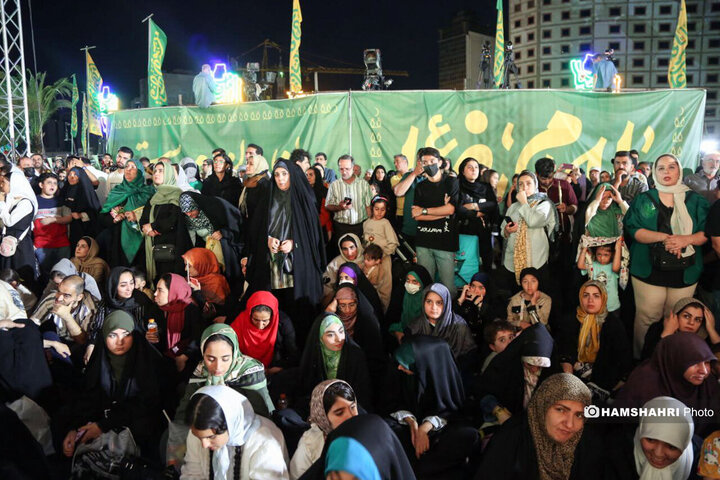 جشن بزرگ امام رضایی ها در تهران