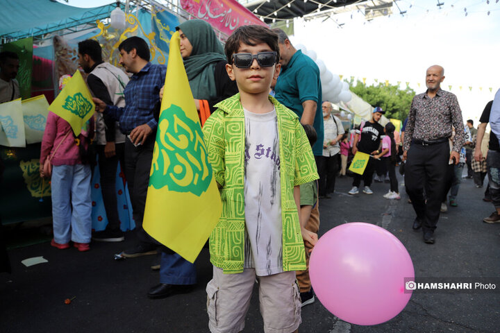جشن بزرگ امام رضایی ها در تهران