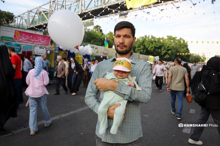 جشن بزرگ امام رضایی ها در تهران