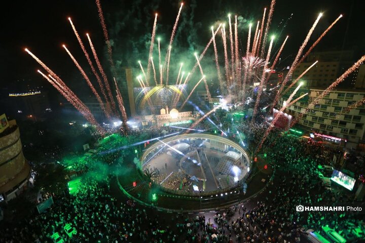 جشن بزرگ امام رضایی ها در تهران