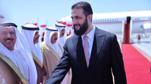 استقبال گرم آقای شاه از جولانی! + تصاویر