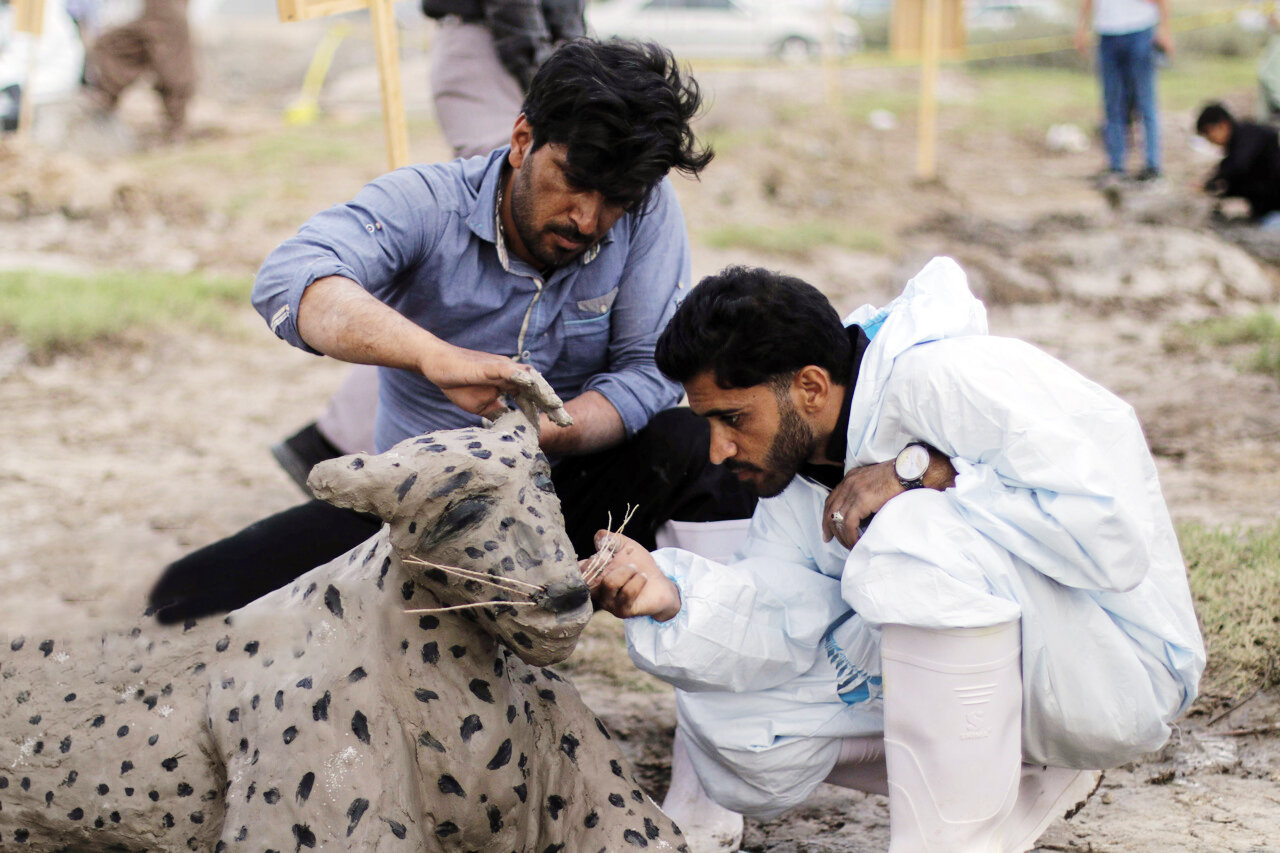 ضیافت نمکی در تالاب کجی