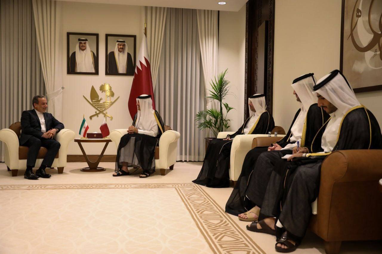 دیدار مهم عراقچی با همتای قطری در آستانه مذاکرات در عمان + جزئیات