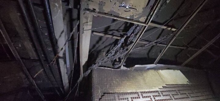 آتش به جان یک هتل در تهران + تصاویر | نجات ۱۳۰ مهمان و کارمند از میان آتش و دود