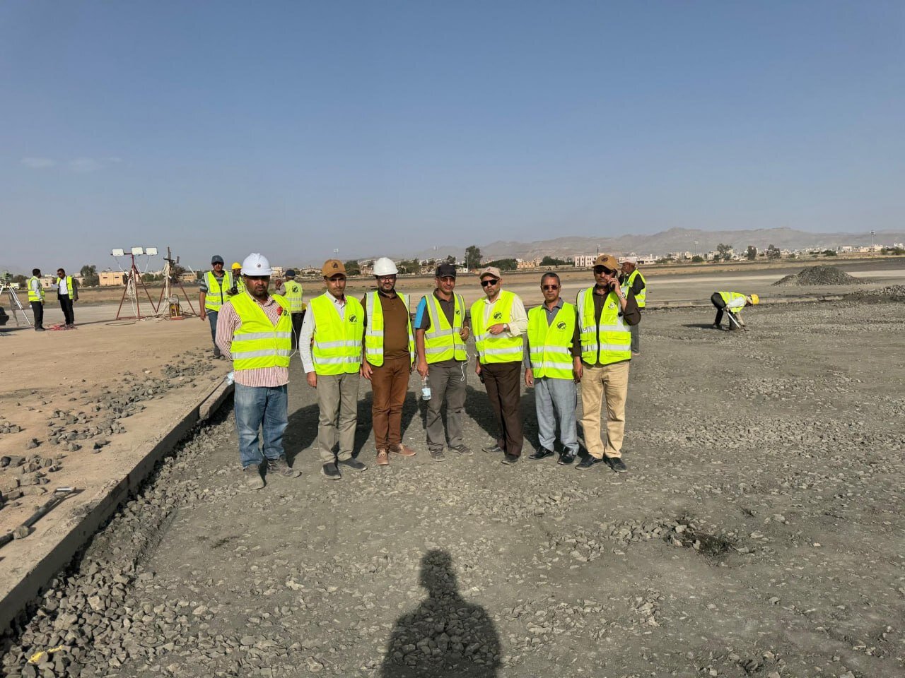 بازسازی باند فرودگاه صنعاء پس از حملات رژیم صهیونیستی | تصاویر