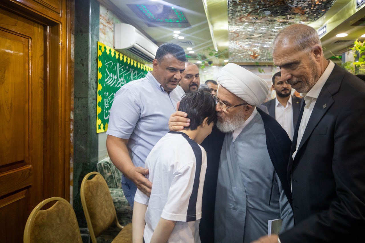 مجروحان غزه در کربلای معلی | تصاویر