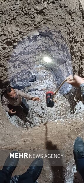 جویندگان گنج در دزفول ناکام ماندند؛ حفر تونل ۱۵۰ متری
