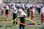 رکوردزنی دختران ‌ در هولاهوپ