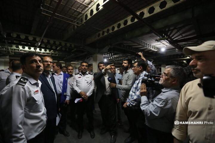 پایش میدانی ایمنی و آتش نشانی ساختمان های ناایمن شهر تهران