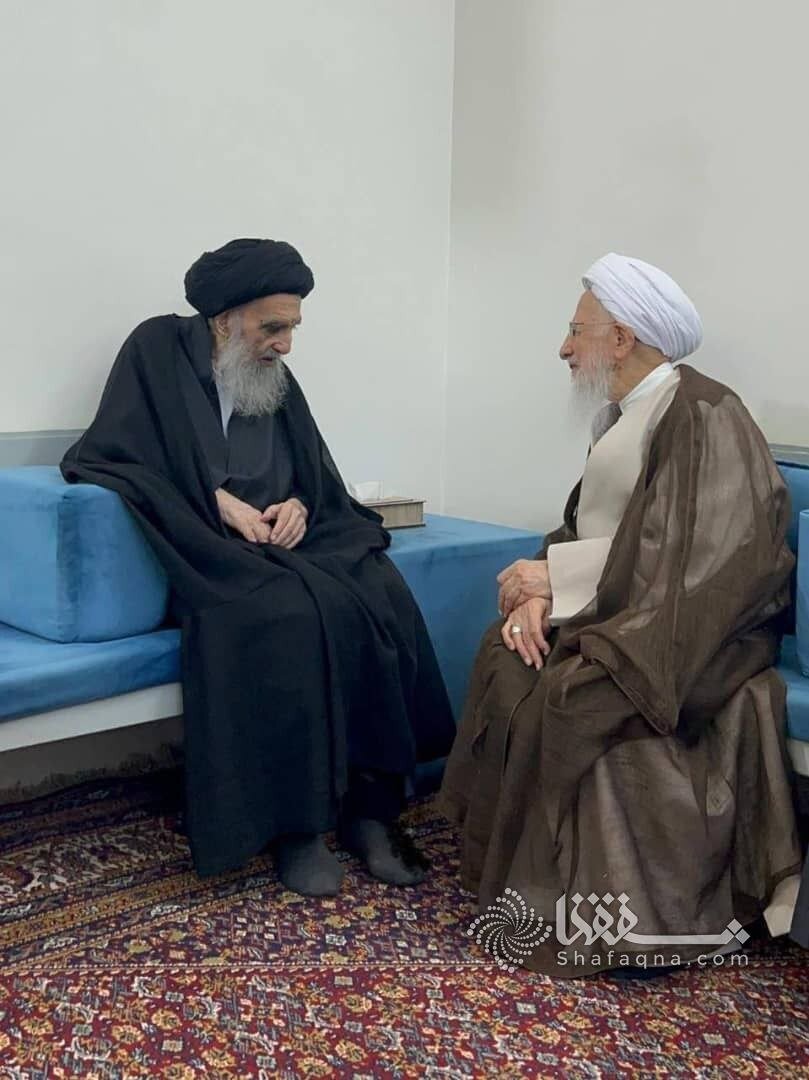 جدیدترین تصویر از آیت الله سیستانی