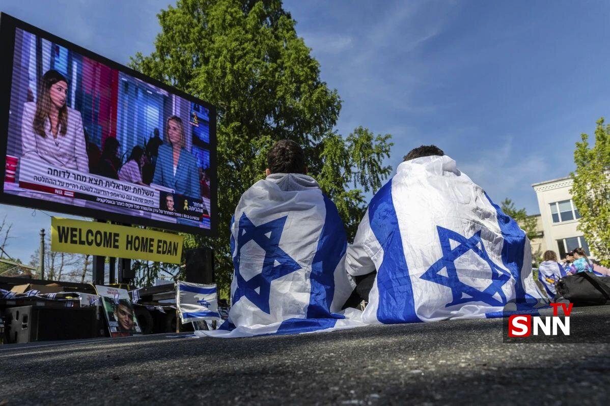 حواشی تحویل عیدان الکساندر، اسیر آمریکایی-اسرائیلی | تصاویر