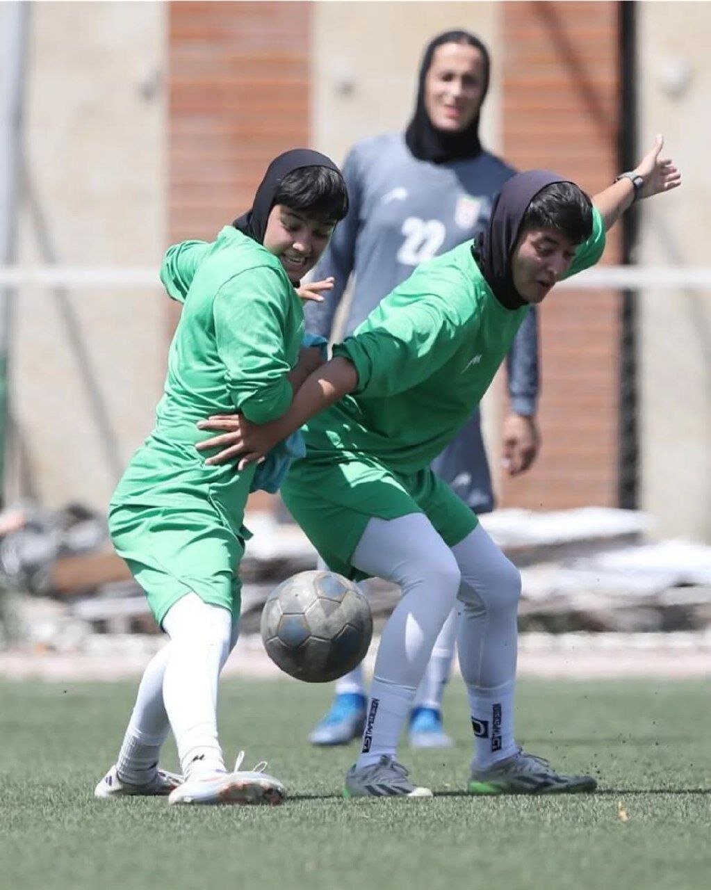 آغاز تمرینات تیم ملی فوتبال زنان ایران | تصاویر