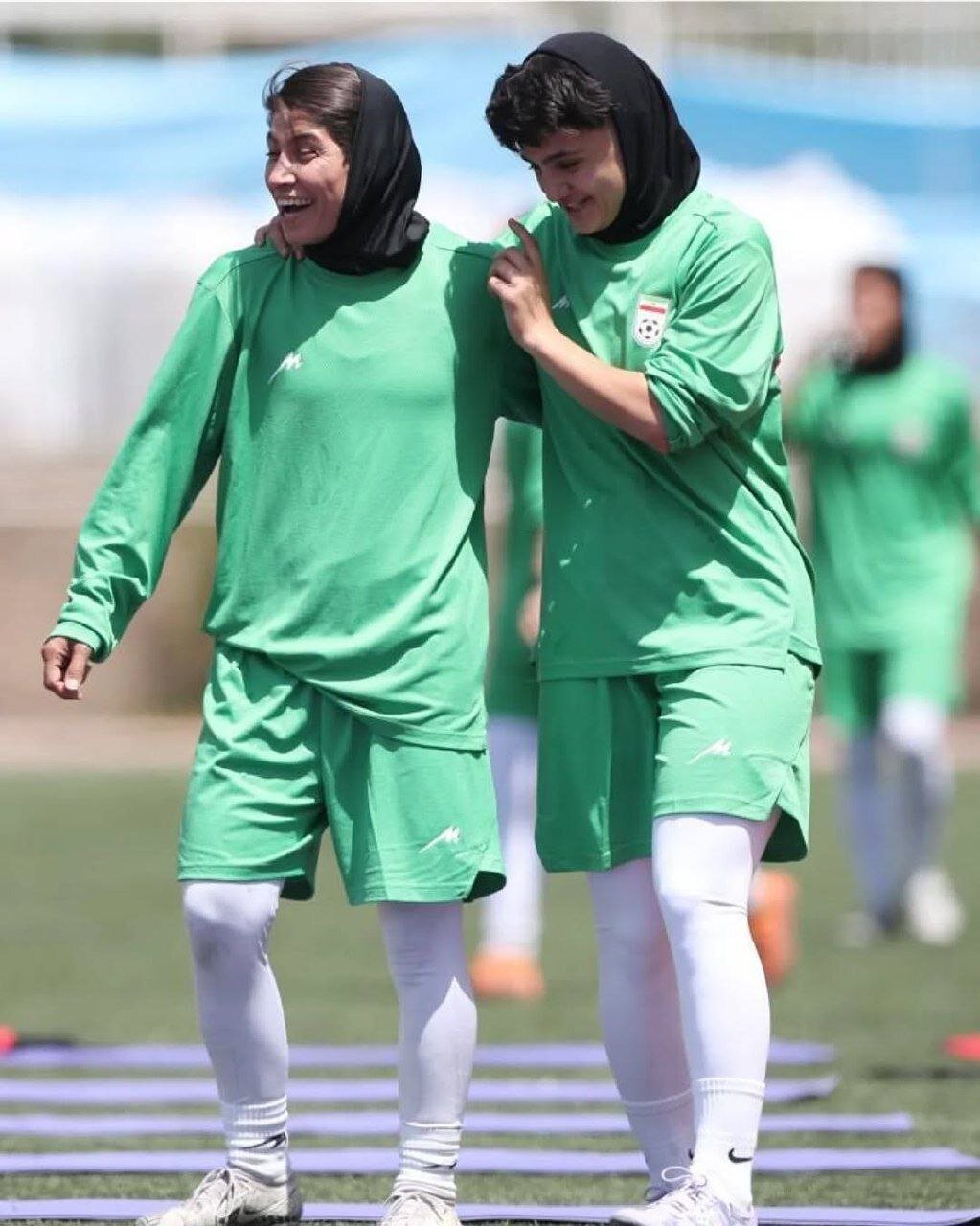 آغاز تمرینات تیم ملی فوتبال زنان ایران | تصاویر