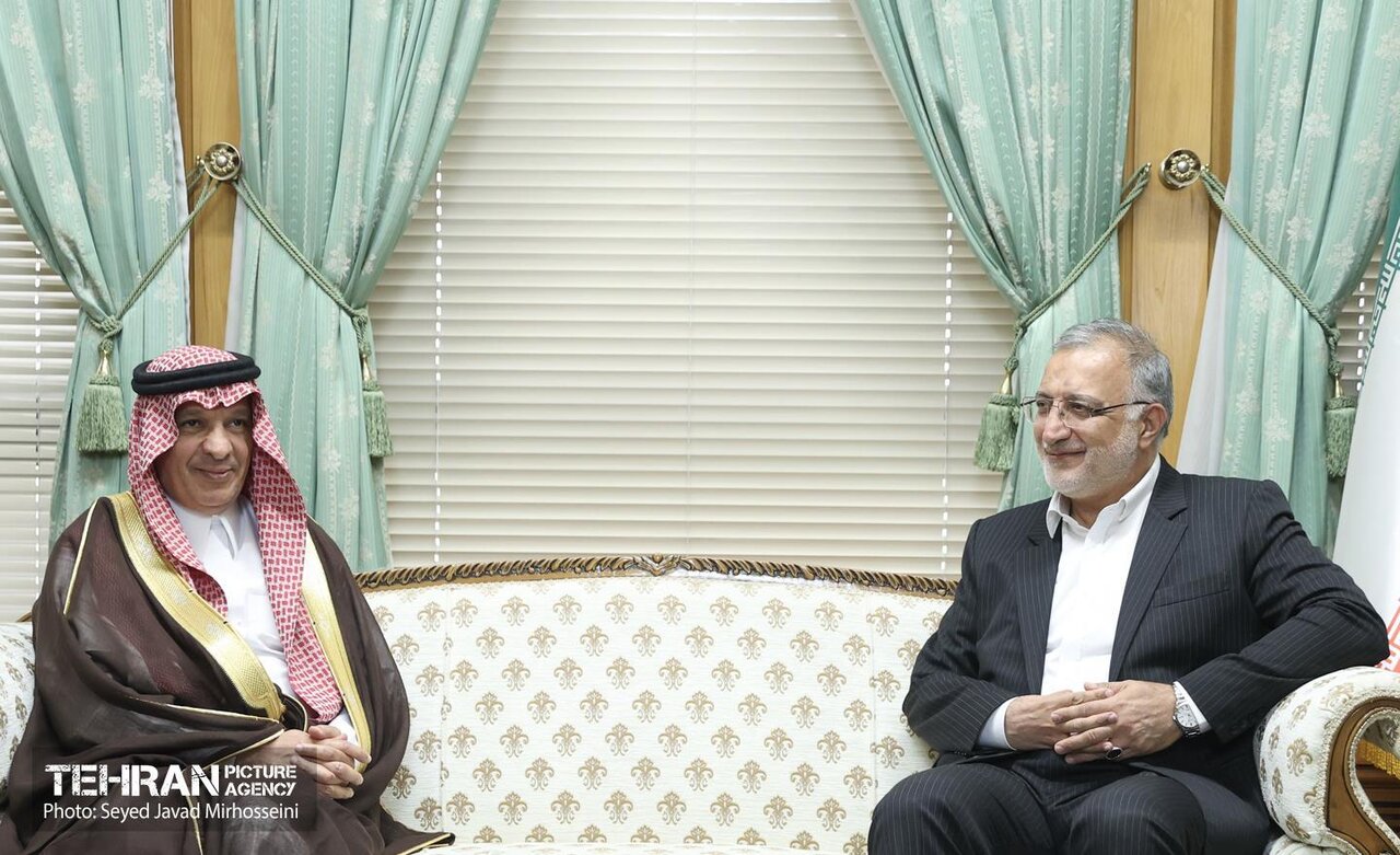 دیدار زاکانی با سفیر عربستان