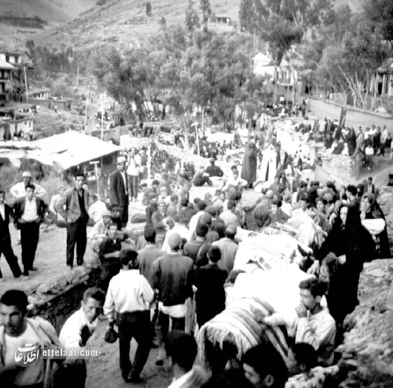 با این ریش می‌خوای بری تجریش؟ | سیر و سیاحت تهرانی‌های قدیم در بهار