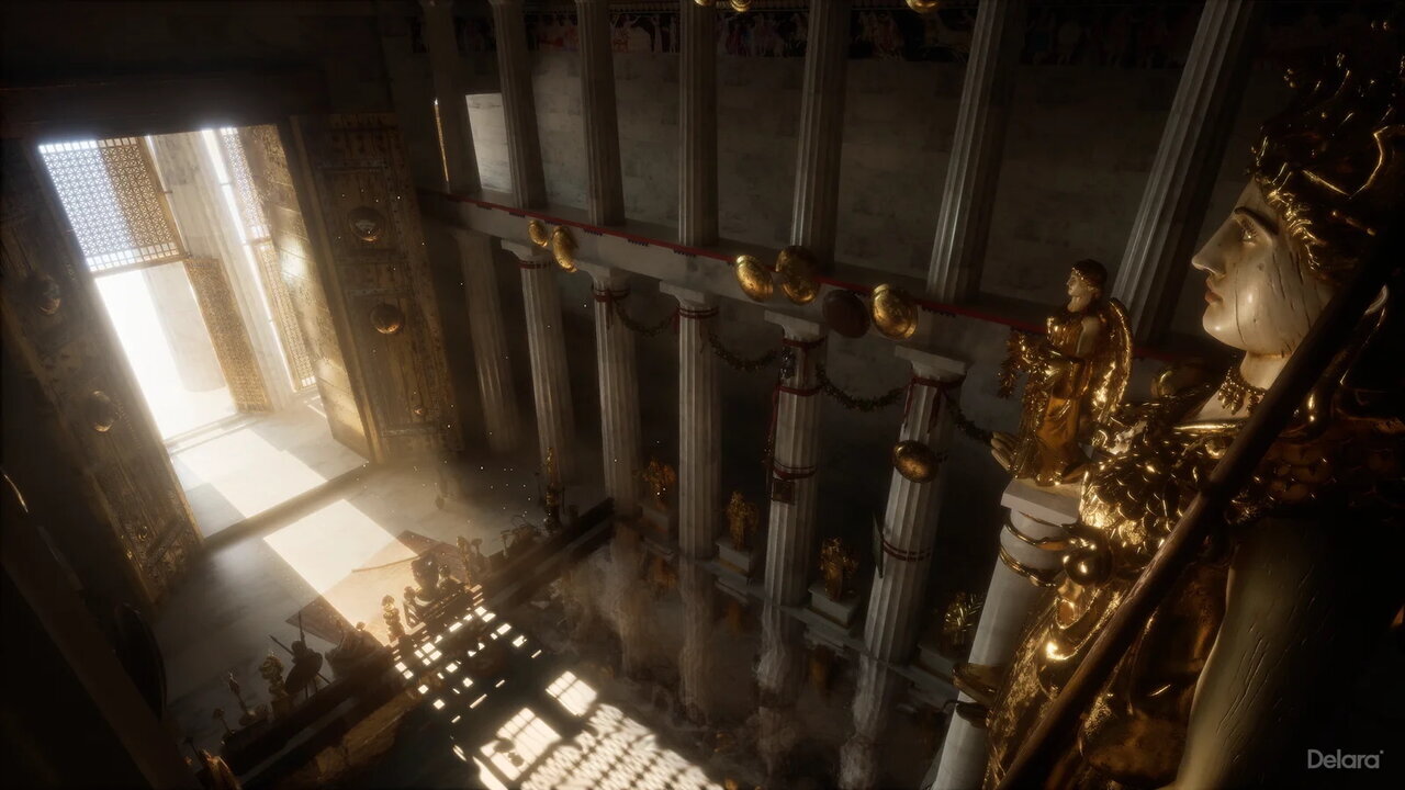 سفری مجازی به سال ۴۳۲ پیش از میلاد مسیح | بازگشت معبد ۲۵۰۰ ساله با کمک هوش مصنوعی