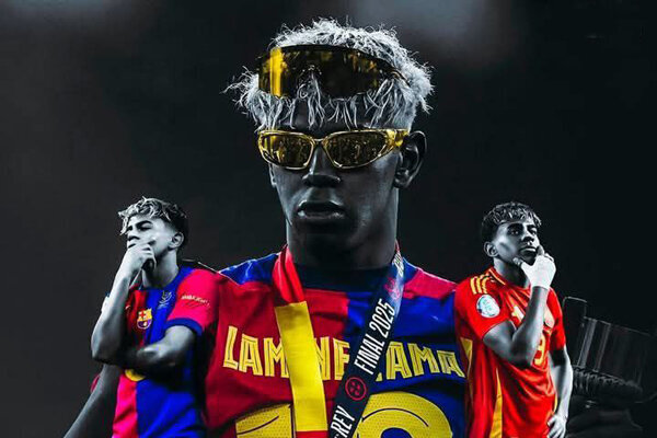 ستاره بارسلونا به رکورد «رونالدو» رسید؛ شاهکار دیگر از بازیکن ۱۷ ساله یامال