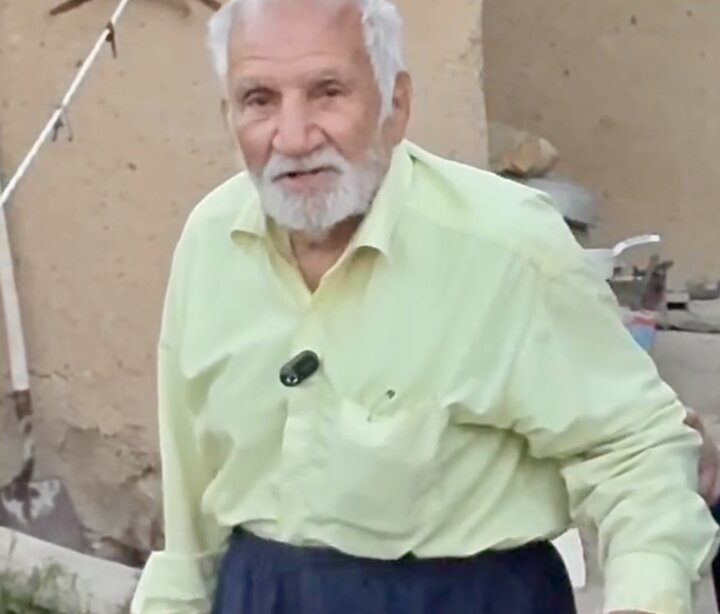 ازدواج عاشقانه مرد ۹۱ ساله؛ رفتم داخل حیاطشان گفتم می‌آیی پایین یا من بیام بالا؟ + فیلم