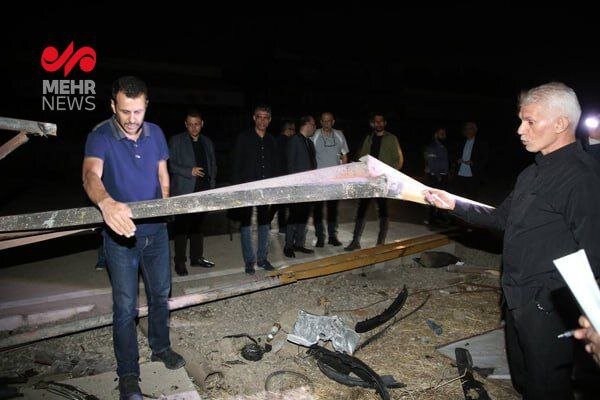 اولین تصاویر از محل سانحه تلخ اتومبیلرانی در پیست آزادی که منجر به جان‌باختن یک عکاس جوان شد