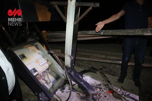 اولین تصاویر از محل سانحه تلخ اتومبیلرانی در پیست آزادی که منجر به جانباختن یک عکاس جوان شد