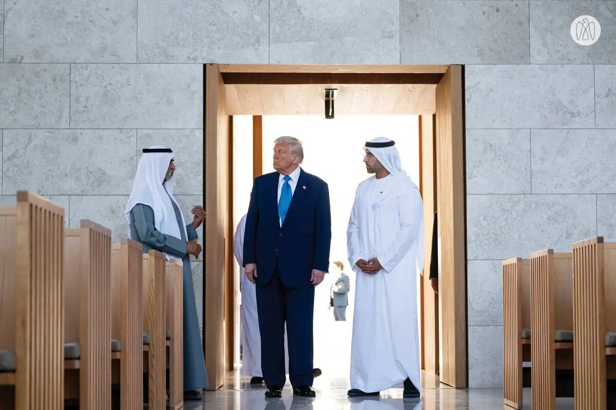 ترامپ در خانه خانواده ابراهیمی | تصاویر