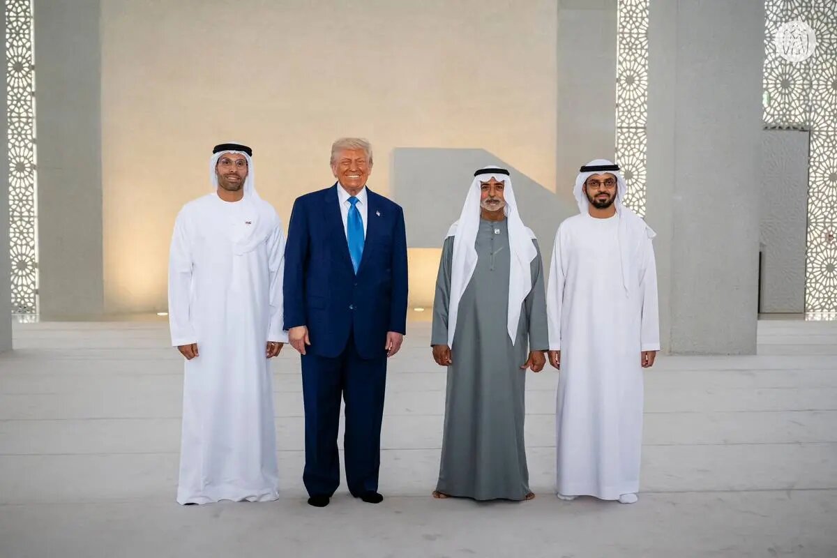 ترامپ در خانه خانواده ابراهیمی | تصاویر