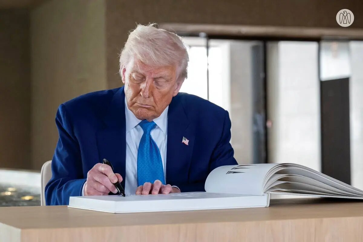 ترامپ در خانه خانواده ابراهیمی | تصاویر