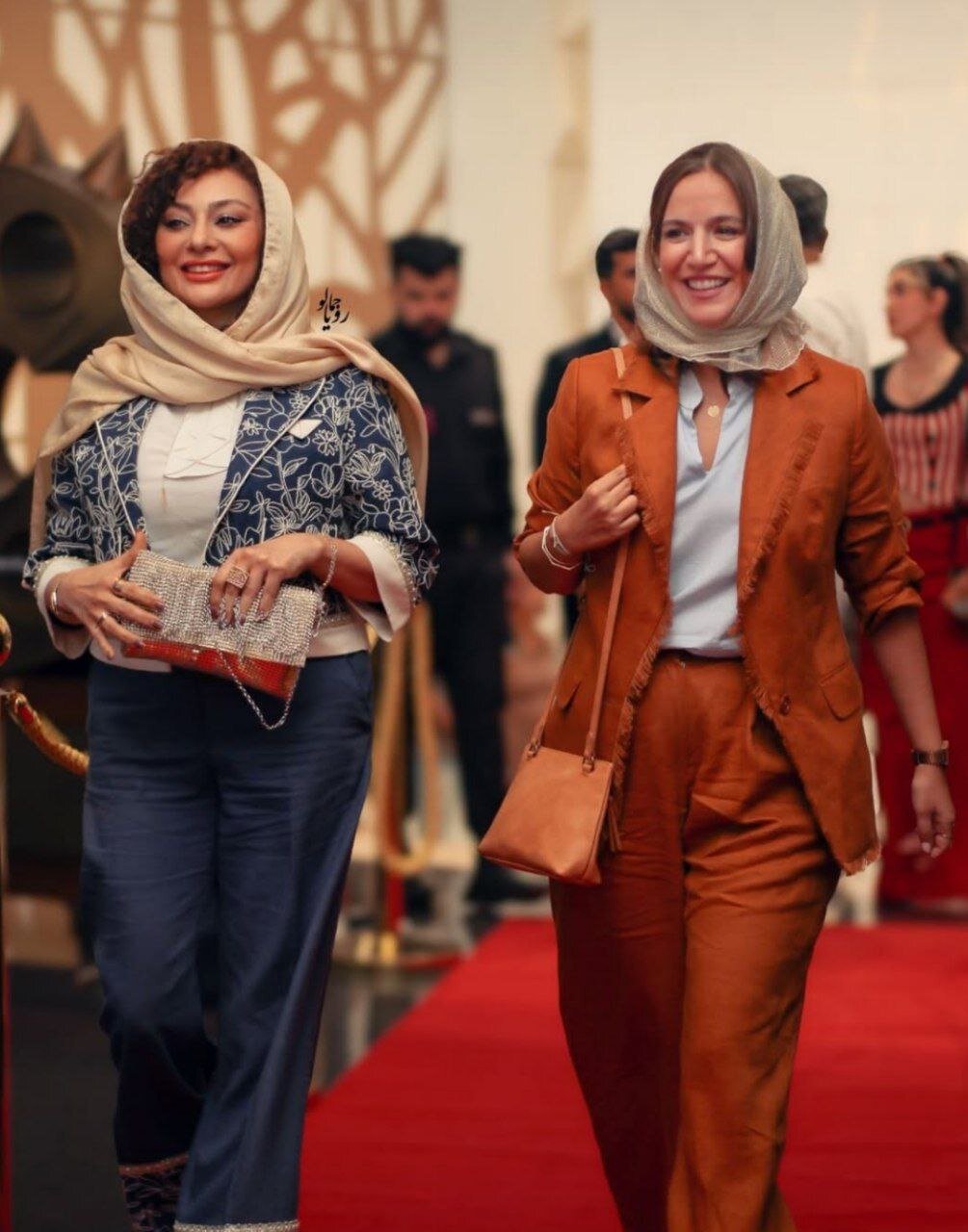 استایل متفاوت یکتا ناصر و ستاره پسیانی در عمان | تصاویر