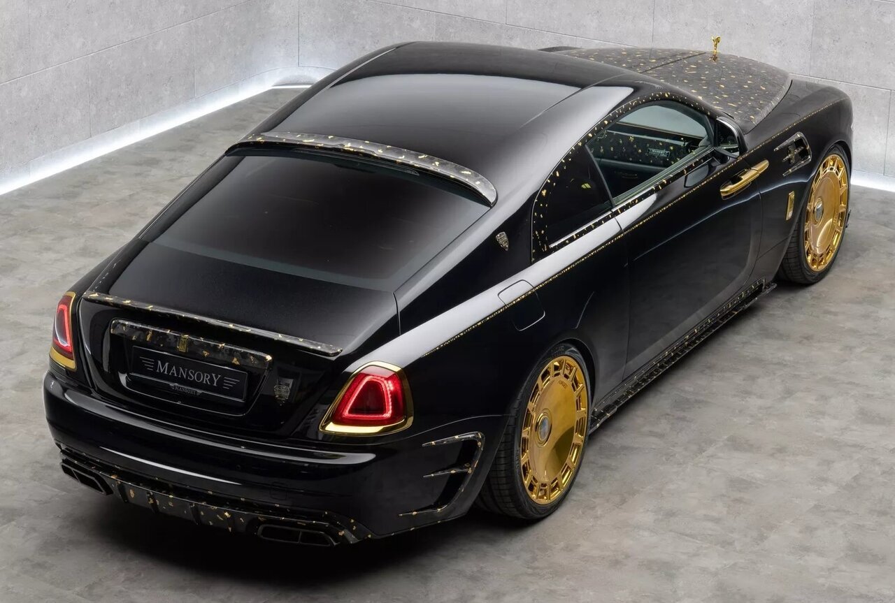 وقتی طلای ۲۴ عیار به رولزرویس معنای دیگر میدهد! |تصاویر