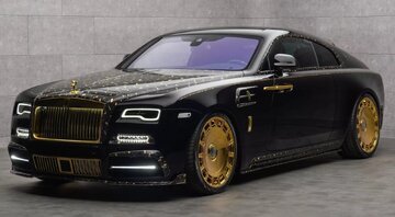 وقتی طلای ۲۴ عیار به رولزرویس معنای دیگر میدهد! |تصاویر