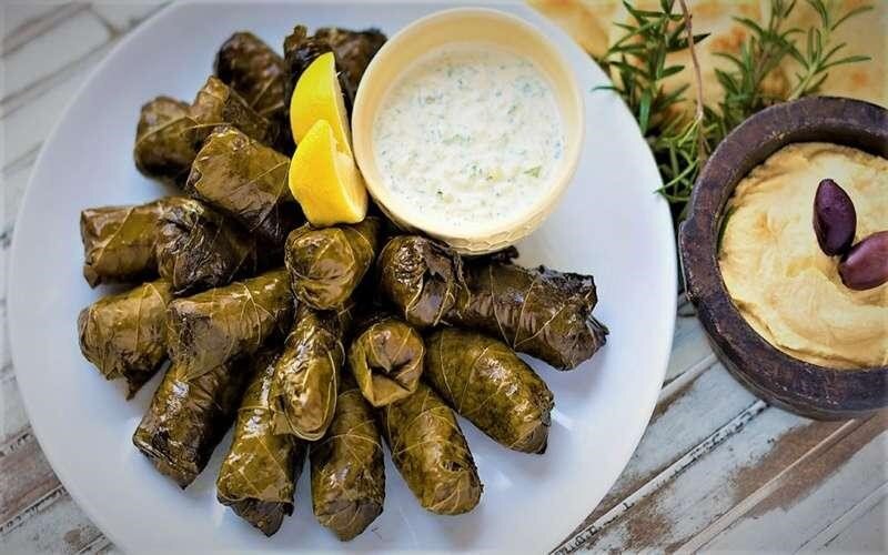 طرز تهیه دلمه برگ مو تبریزی